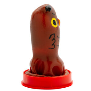 Condomerie-Prezervativ Pictat Manual Bufniță-Latex - imagine 3
