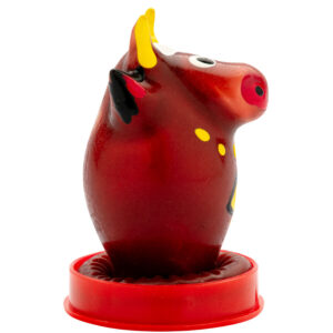 Condomerie-Prezervative Pictate Manual Model Bull 1-Latex 8 Condomerie-Prezervative Pictate Manual Model Bull 1-Latex - imagine 3