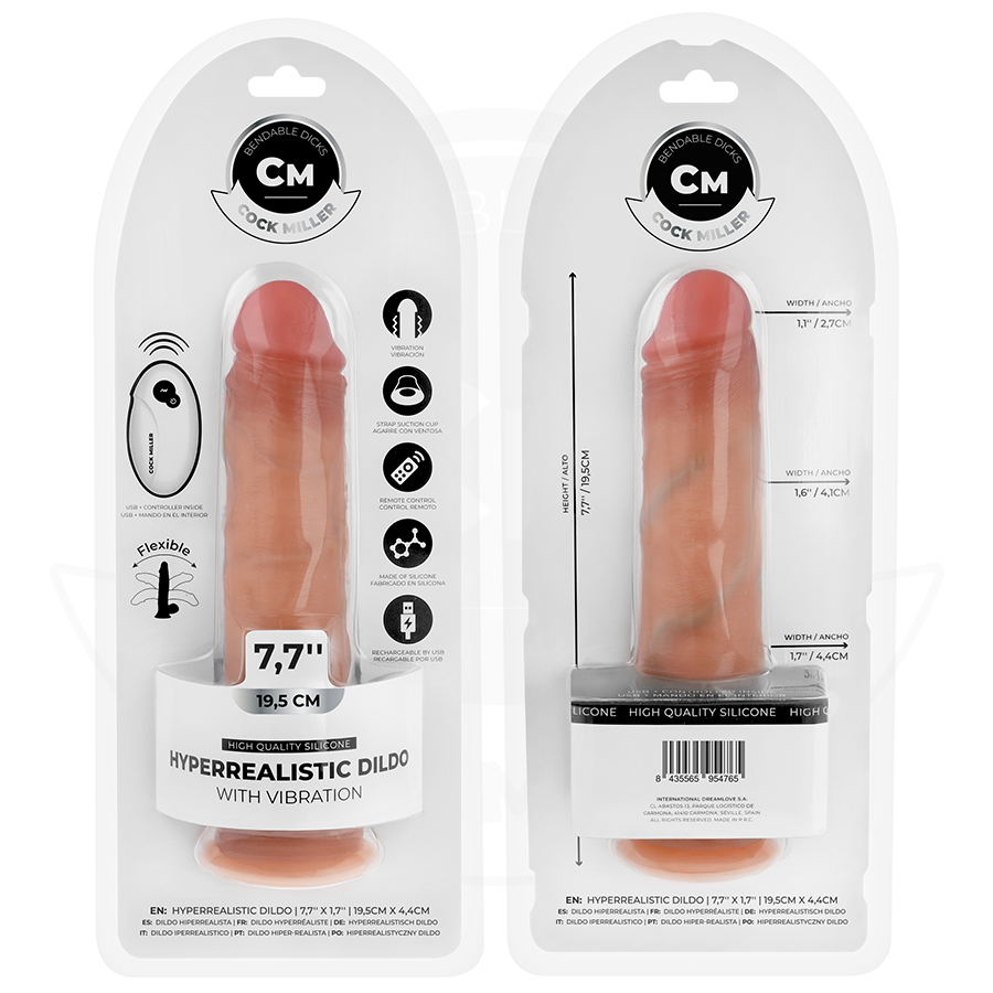 Cock Miller-Dildo Realistic cu Ventuză și Vibrație 8 Cock Miller-Dildo Realistic cu Ventuză și Vibrație · Vibratoare (imaginea 8)
