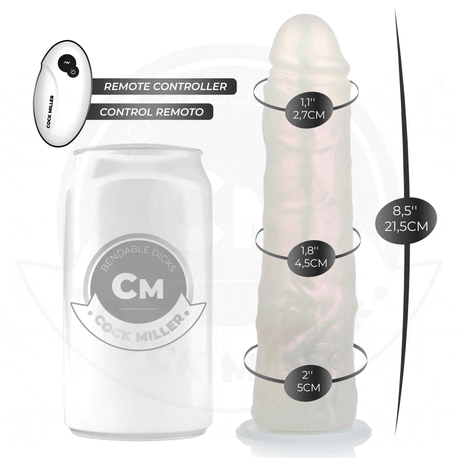 Cock Miller-Dildo cu Ventuză, Lumină și Vibrații cu 9 img 212285 3d3495a0da961b53909280b68ead5a39 1