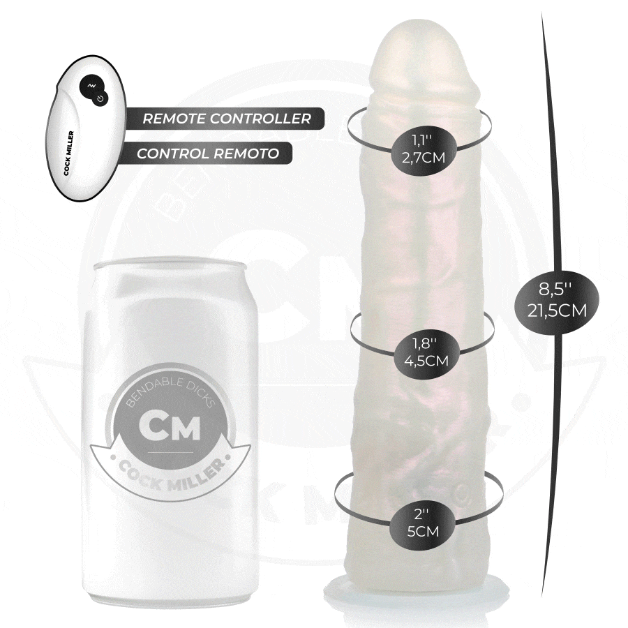 Cock Miller-Dildo cu Ventuză, Iluminare și Vibrație 9 img 212294 74d3b6de0e98afefaef71a56c4961fb1 1