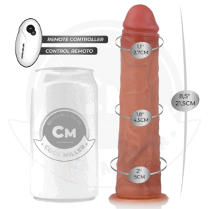 Cock Miller-Dildo Realistic cu Ventuză și Vibrație 18 Cock Miller-Dildo Realistic cu Ventuză și Vibrație · Vibratoare (imaginea 9)