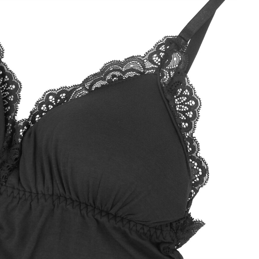 Subblime - Teddy Negru cu Dantelă Florală S/M 9 img 212699 0e70cfa74f37b9d3f43201fc6c6f5793 1