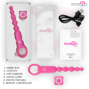 Moressa-Ronie Potente Rosario Vibrator Anal cu Telecomandă 14 Moressa-Ronie Potente Rosario Vibrator Anal cu Telecomandă - imagine 6
