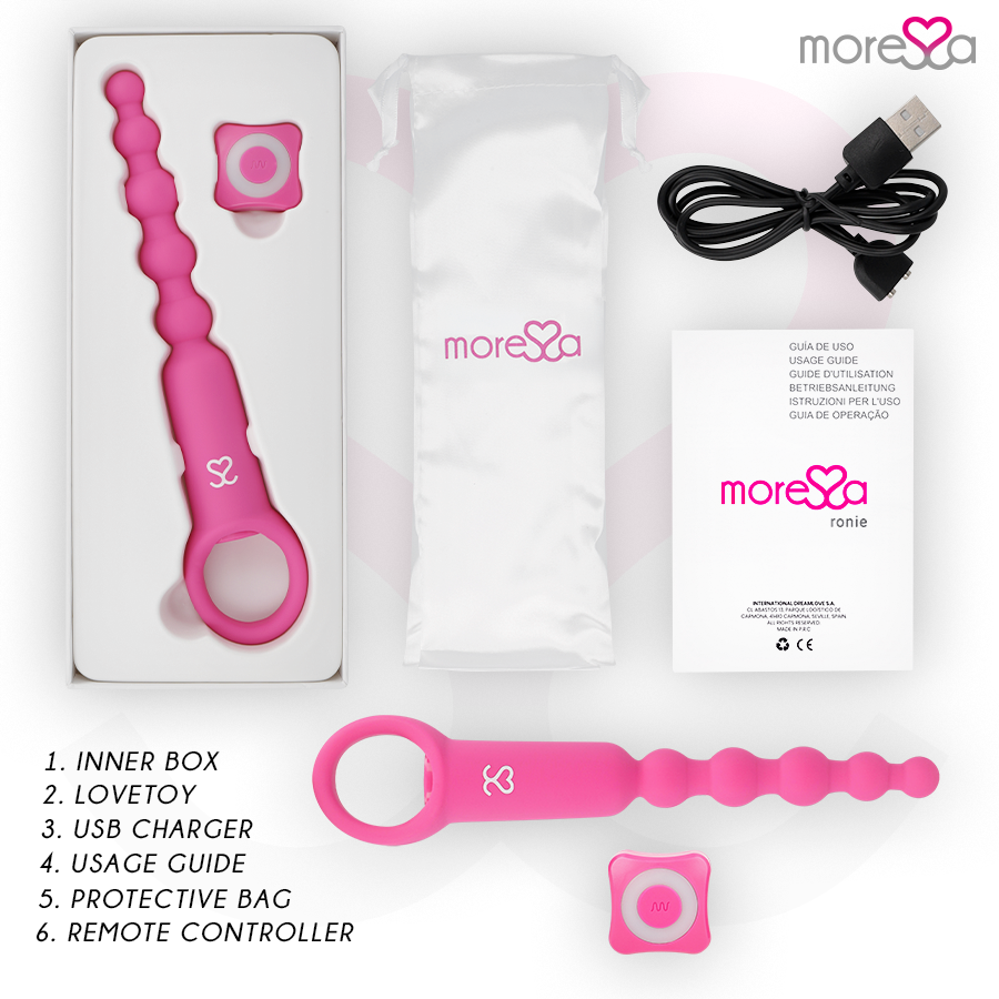 Moressa-Ronie Potente Rosario Vibrator Anal cu Telecomandă 6 img 213200 cb88a110d33e3a26367f3d2a41319c06 1
