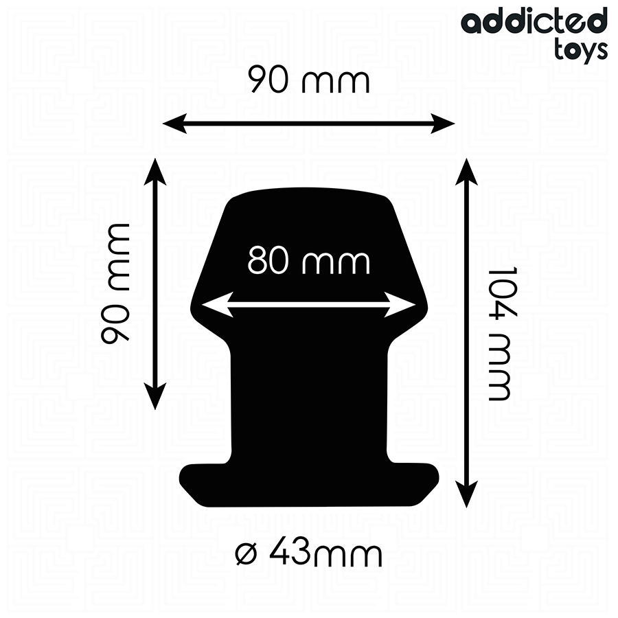 Addicted Toys - Extreme Plug Anal cu Gol Interior, Silicon, Mărime L 10.4 cm 6 img 213298 a2e39d76320bf2c4db8ac7b7977d264e 1
