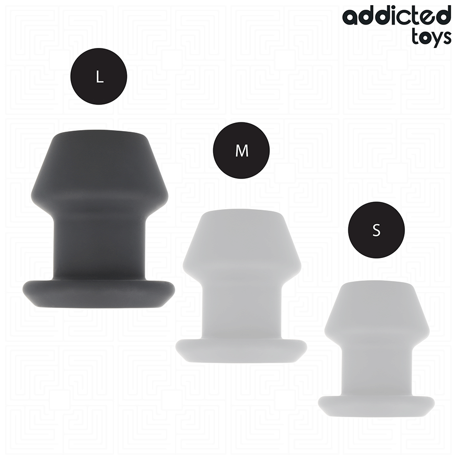 Addicted Toys - Extreme Plug Anal cu Gol Interior, Silicon, Mărime L 10.4 cm 7 img 213301 2695668b480a9d0d266c575c182194e6 1