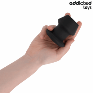 Addicted Toys - Extreme Hollow Anal Plug Silicone Size S 7.5 cm - imagine 6