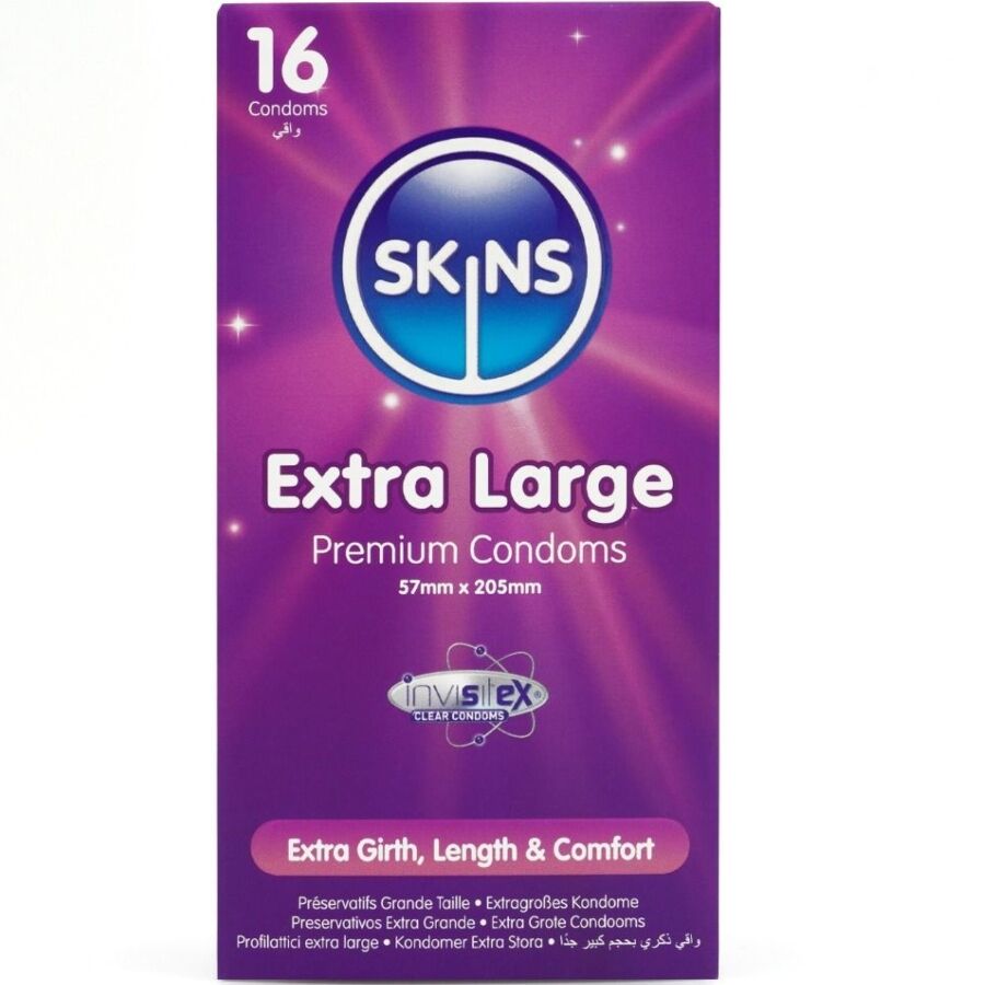 SKINS - Extra Large Premium Prezervative Pachet 16 1 img 213385 644f9d0b4bfaeb9d33988fc7f12cdd3a 1