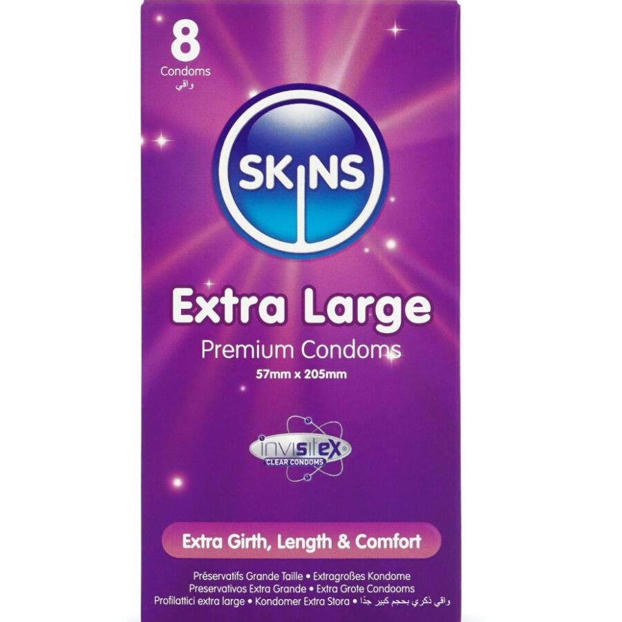 SKINS - Extra Large Premium Prezervative Pachet 8 1 img 213389 3e757b9c8adeadc93af37df6a903a34e 1