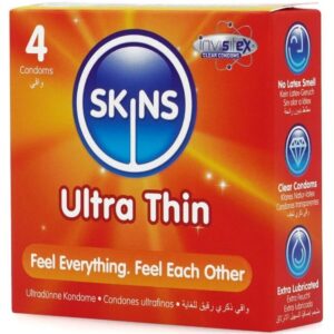SKINS - Prezervative Ultra Subțiri Premium Pachet 4 7 SKINS - Prezervative Ultra Subțiri Premium Pachet 4 - imagine 3