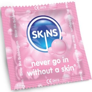 SKINS - Bubble Gum Prezervative Premium Pachet 8 - imagine 3