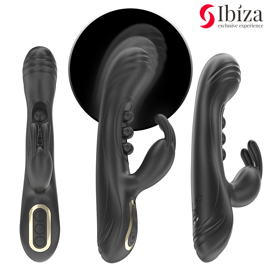 Ibiza Technology-Vibrator Rabbit cu Pulsatie-Silicon, 7 Trepte 4 img 213551 1c8a23308c3f4c2c9c7760620e35552a 1