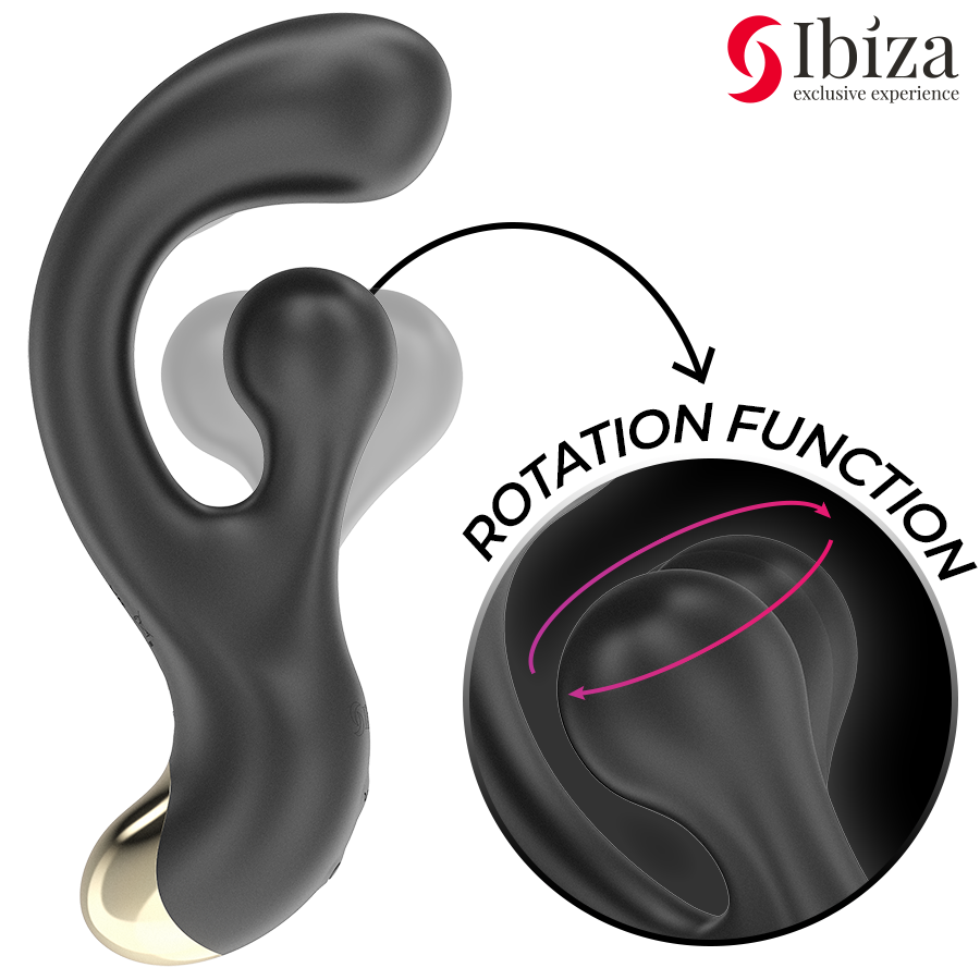 Ibiza Technology-Stimulator Vibrator Rotativ-Silicon, 10 Trepte 3 img 213557 17aab151bc0bf370b7d930ef41a18f00 1