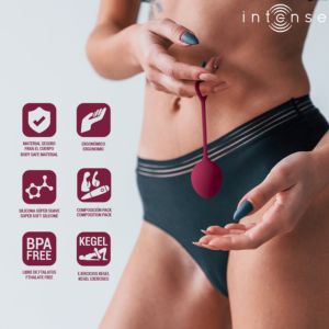 Intense Health Kegel-Charli Kegel Ball Kit Violet-Silicon 11 Intense Health Kegel-Charli Kegel Ball Kit Violet-Silicon - imagine 4