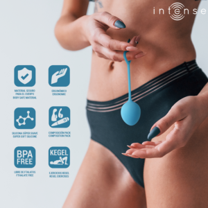 Intense Health Kegel-Charli Kegel Ball Kit Ocean Blue-Silicon 11 Intense Health Kegel-Charli Kegel Ball Kit Ocean Blue-Silicon - imagine 4