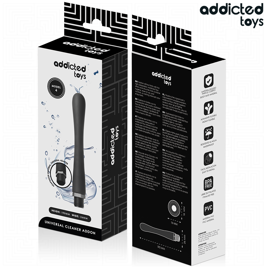 Addicted Toys - Irigator Anal cu Adaptor Universal Model 4 7 img 213671 8797b6ec12b3aea13509c7380f6696fb 1