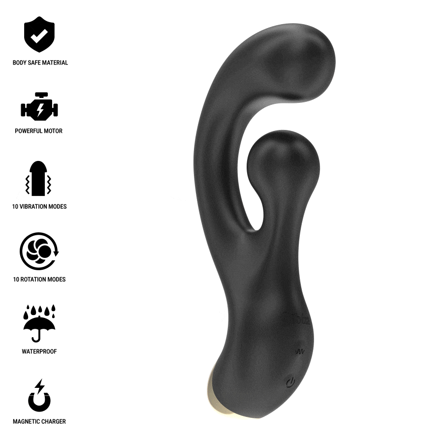 Ibiza Technology-Stimulator Vibrator Rotativ-Silicon, 10 Trepte 7 img 213676 e3566656f13de71bac3b33786260aa02 1