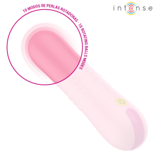 Intense Fun Toys-Barbara Vibrator Rotativ cu Bile-Silicon, 10 13 Intense Fun Toys-Barbara Vibrator Rotativ cu Bile-Silicon, 10 - imagine 5
