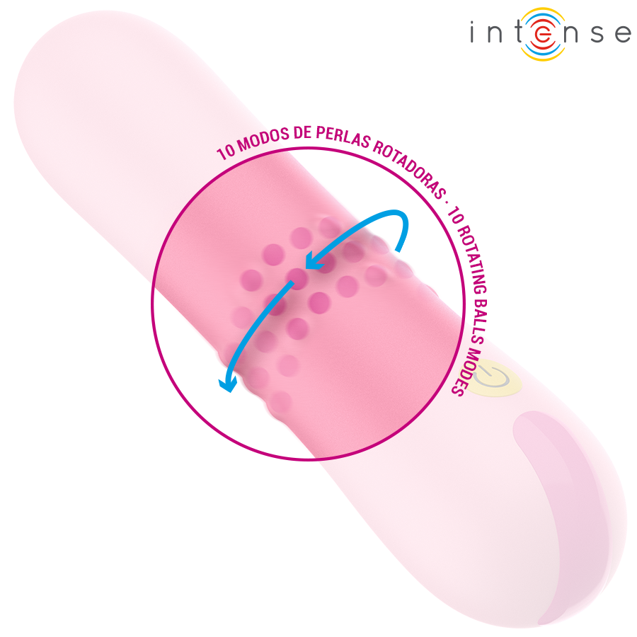 Intense Fun Toys-Barbara Vibrator Rotativ cu Bile-Silicon, 10 4 img 213696 9f49dc3e61c6a24f51510d6b53b9b86d 1