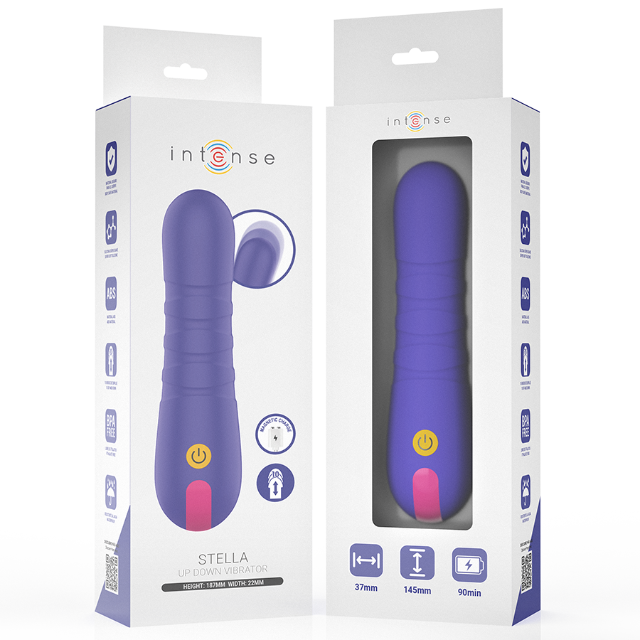 Intense Fun Toys-Stella Push Penetration Up Down-Silicon, 10 5 Intense Fun Toys-Stella Push Penetration Up Down-Silicon, 10 · Vibratoare (imaginea 5)