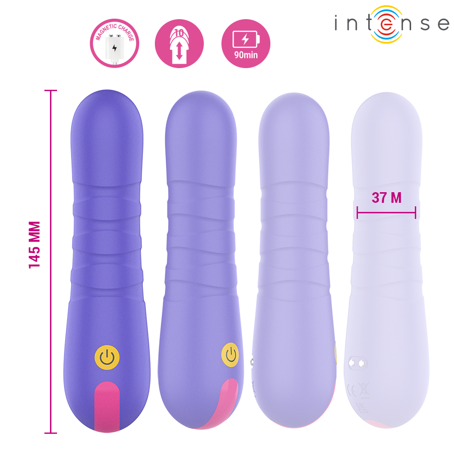 Intense Fun Toys-Stella Push Penetration Up Down-Silicon, 10 3 Intense Fun Toys-Stella Push Penetration Up Down-Silicon, 10 · Vibratoare (imaginea 3)