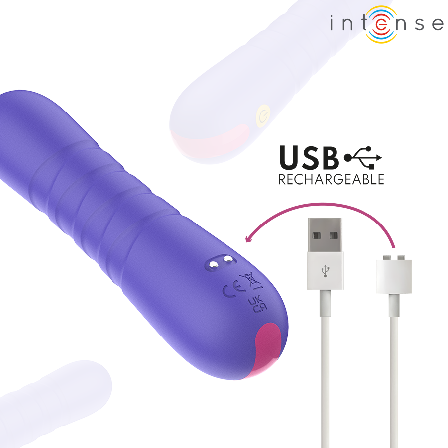 Intense Fun Toys-Stella Push Penetration Up Down-Silicon, 10 2 Intense Fun Toys-Stella Push Penetration Up Down-Silicon, 10 · Vibratoare (imaginea 2)