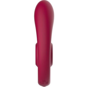 Snail Vibe - Gizi Duo Stimulator pentru Cuplu cu Telecomandă Burgundy - imagine 8