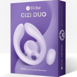 Snail Vibe - Gizi Duo Stimulator Cuplu cu Telecomandă, Liliac 15 Snail Vibe - Gizi Duo Stimulator Cuplu cu Telecomandă, Liliac - imagine 6