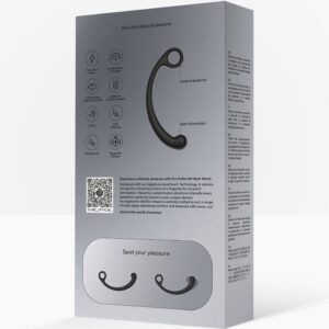 Snail Vibe-Axi Baston de Masaj Vibrator Negru-5 Trepte, Waterproof 10 Snail Vibe-Axi Baston de Masaj Vibrator Negru-5 Trepte, Waterproof - imagine 3
