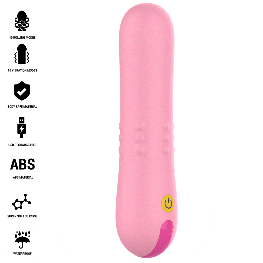 Intense Fun Toys-Barbara Vibrator Rotativ cu Bile-Silicon, 10 8 img 213744 8ac368b362b50bade4cf9ea60a777bcb 1