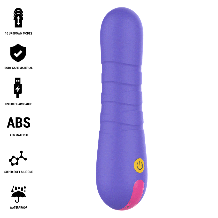 Intense Fun Toys-Stella Push Penetration Up Down-Silicon, 10 7 Intense Fun Toys-Stella Push Penetration Up Down-Silicon, 10 · Vibratoare (imaginea 7)