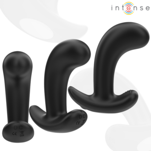 Intense Anal Toys-Chandler Dop Anal 10 Vibrații Negru · Jucarii Anale (imaginea 4)