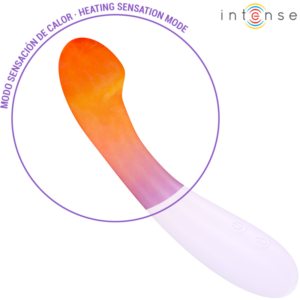 Intense High Tech-Becky Vibrator 19 cm cu Încălzire 7 Vibrații 12 Intense High Tech-Becky Vibrator 19 cm cu Încălzire 7 Vibrații - imagine 4