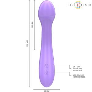 Intense High Tech-Becky Vibrator 19 cm cu Încălzire 7 Vibrații 14 Intense High Tech-Becky Vibrator 19 cm cu Încălzire 7 Vibrații - imagine 6