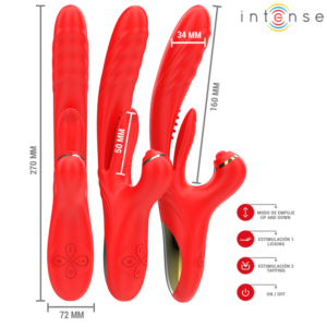 Intense High Tech-Rosalia Vibrator Multifuncțional 3 în 1 - imagine 3