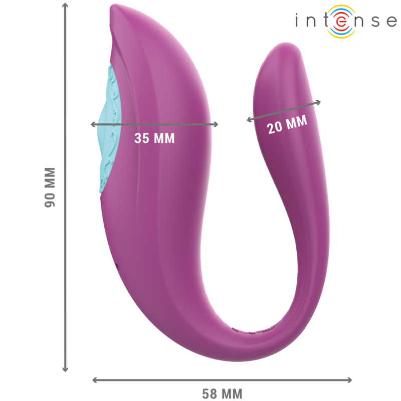 Intense Remote Control-Annie Vibrator U-shaped și Stimulator 4 img 214087 3b38f0ec75e6db7e6ea1264bcedbdf90 1