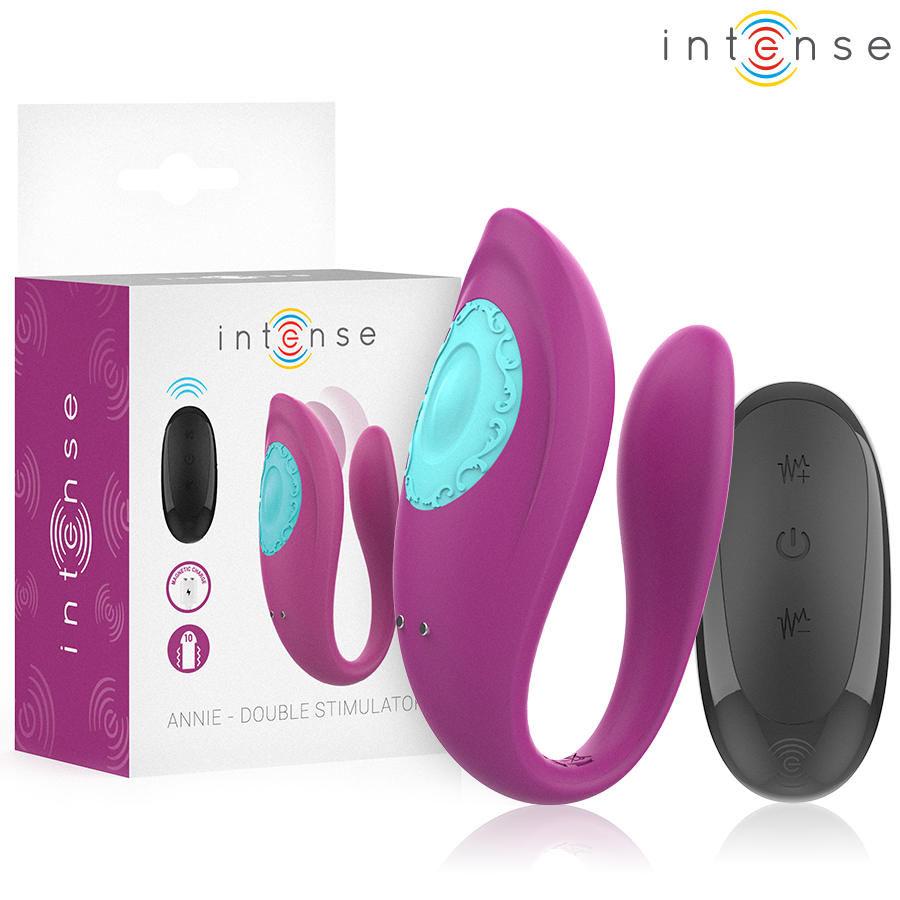 Intense Remote Control-Annie Vibrator U-shaped și Stimulator 1 img 214091 bc502e3234fadc5f08c7ed955b7f8e54 1