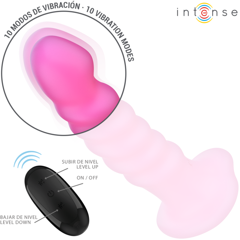Intense Remote Control-Cindy Vibrator Mărime L Design Spiralat 4 img 214111 e798fd9458066d3da15603984155f33f 1