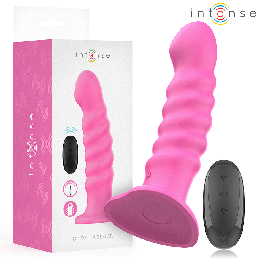 Intense Remote Control-Cindy Vibrator Mărime L Design Spiralat 1 img 214115 7224528ce259eefd6d1547742b1abe0c 1