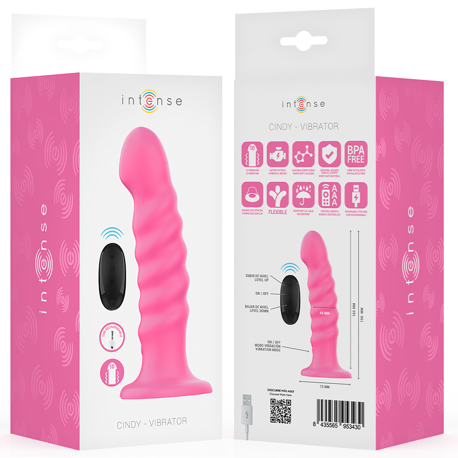 Intense Remote Control-Cindy Vibrator Mărime L Design Spiralat 8 img 214116 35991d834af127c5df90831642d06e4d 1
