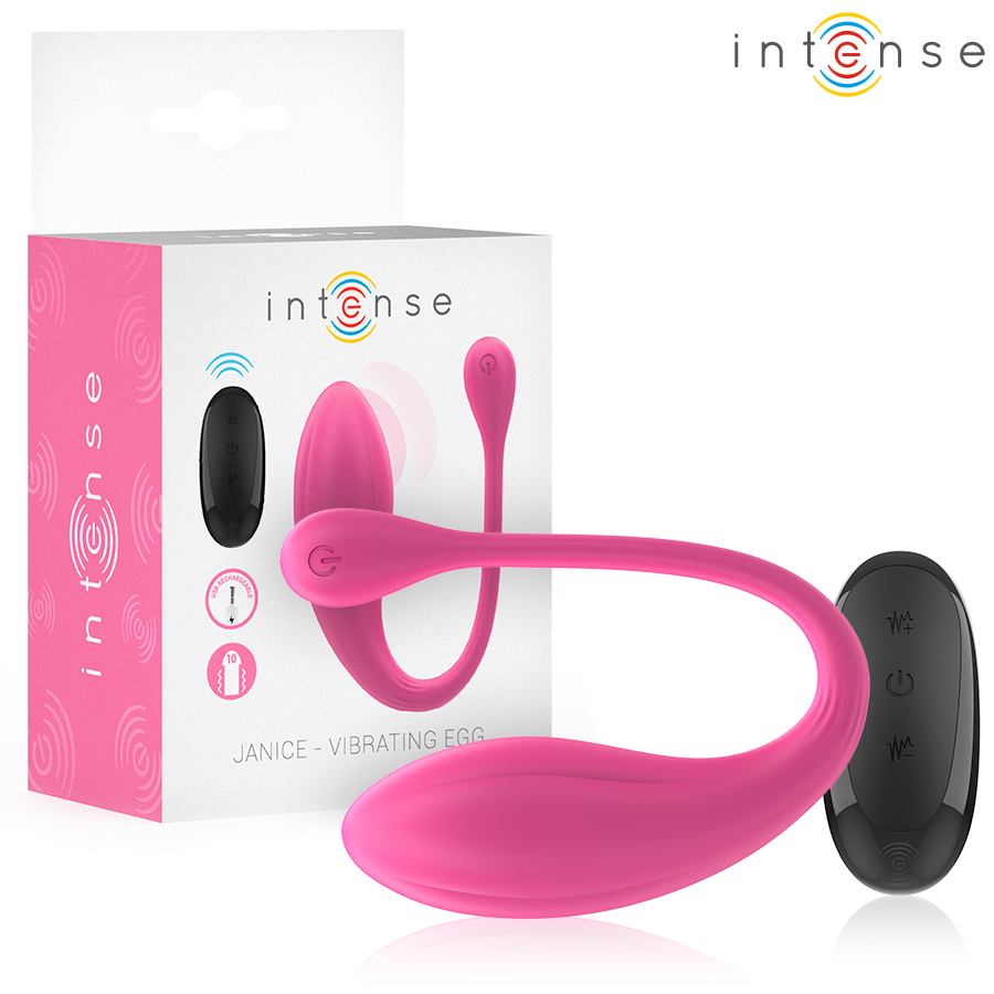 Intense Remote Control-Janice Vibrator U Stimulator Dublu 10