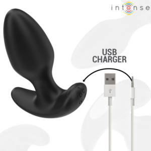 Intense Anal Toys-Joey Plug Anal 10 Vibrații Negru - imagine 6