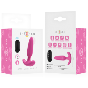 Intense Anal Toys-Ross Plug Anal 10 Vibrații Roz - imagine 7