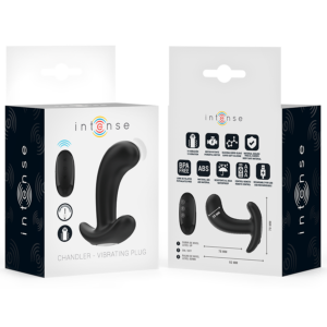 Intense Anal Toys-Chandler Dop Anal 10 Vibrații Negru · Jucarii Anale (imaginea 7)