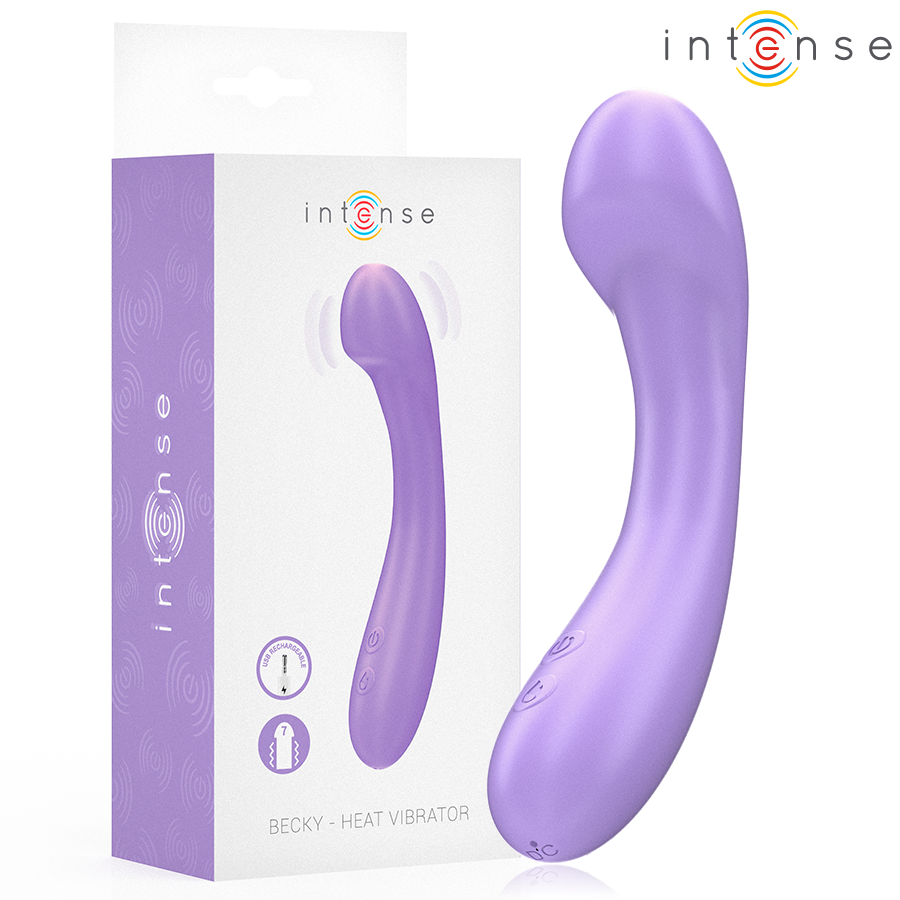 Intense High Tech-Becky Vibrator 19 cm cu Încălzire 7 Vibrații 1 img 214177 1569377ab85fe223d3887366f4988936 1