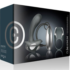 Climaximum-Kit Excite Inel Vibrant + Stimulator Prostată - imagine 4