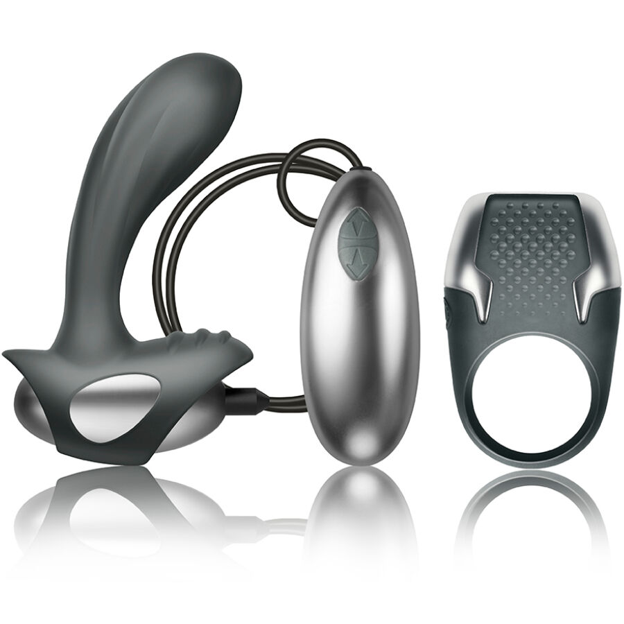 Climaximum-Kit Excite Inel Vibrant + Stimulator Prostată