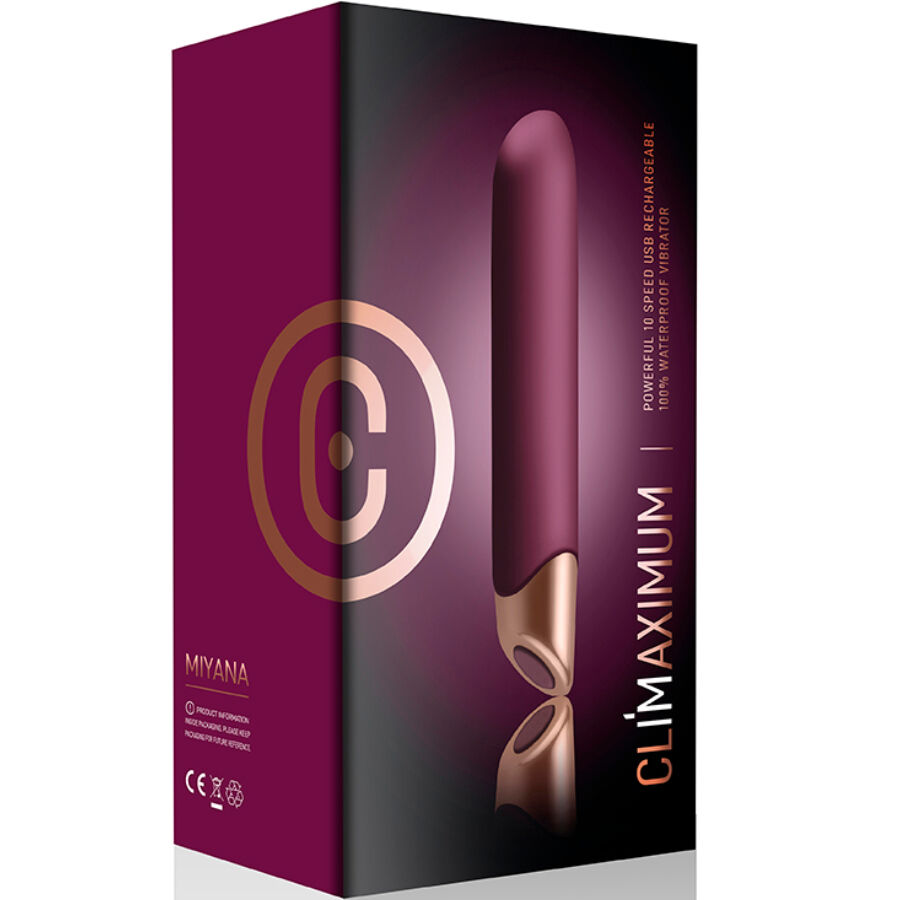 Climaximum-Miyana Classic Vibrator-Silicon, 10 Trepte 3 Climaximum-Miyana Classic Vibrator-Silicon, 10 Trepte — ROCKS-OFF · Vibratoare (imaginea 3)