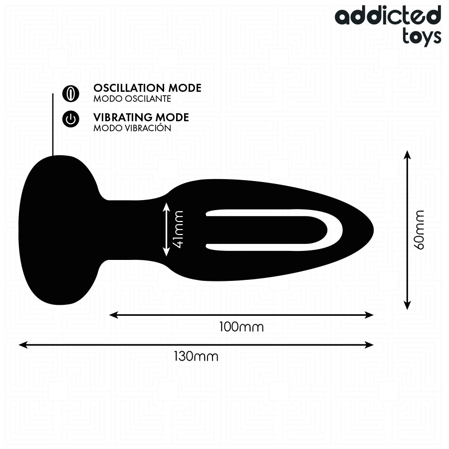 Addicted Toys - Dop Anal cu Limbă Vibrantă și Telecomandă 6 img 214337 6c16fdefc279dac3aaa654c233868217 1